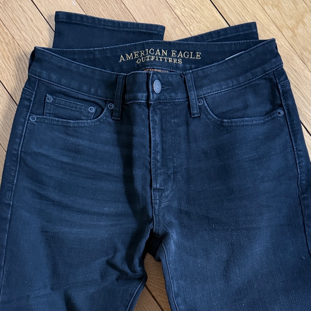American Eagle Outfitters Men's Slim Black Jeans 30x30